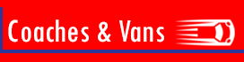 Coaches & Vans Button - Transportation Company